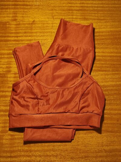 Imagem de Conjunto Leg e Top de Cor Laranja BJLA2- Tamanho Único 38 ao 42